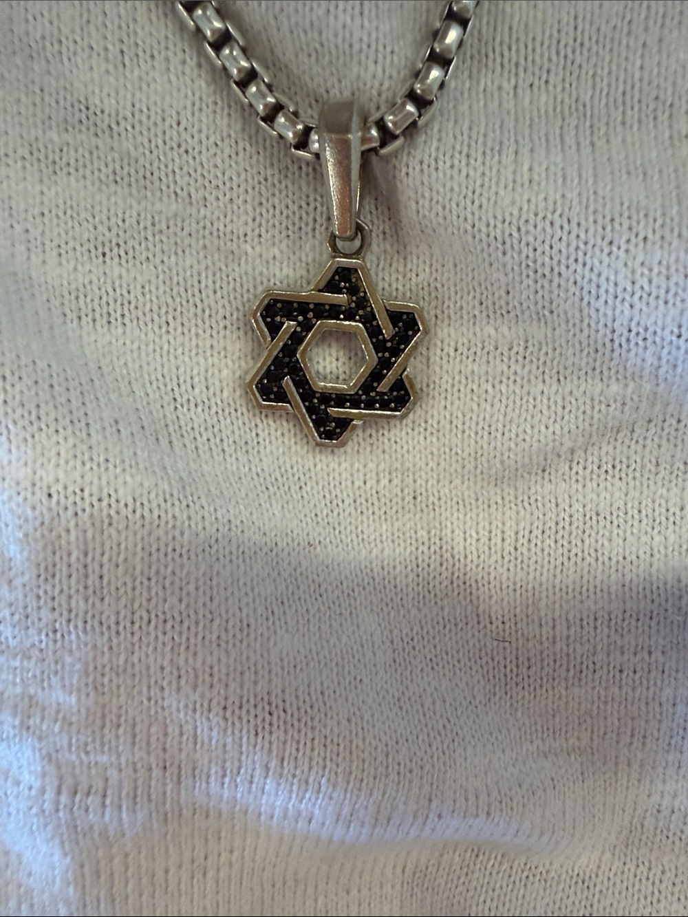 David yurman Jewish star pendent